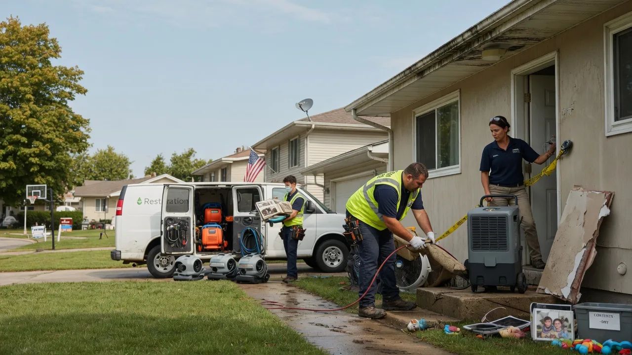 Water Damage Restoration in Johnson Creek, WI near me